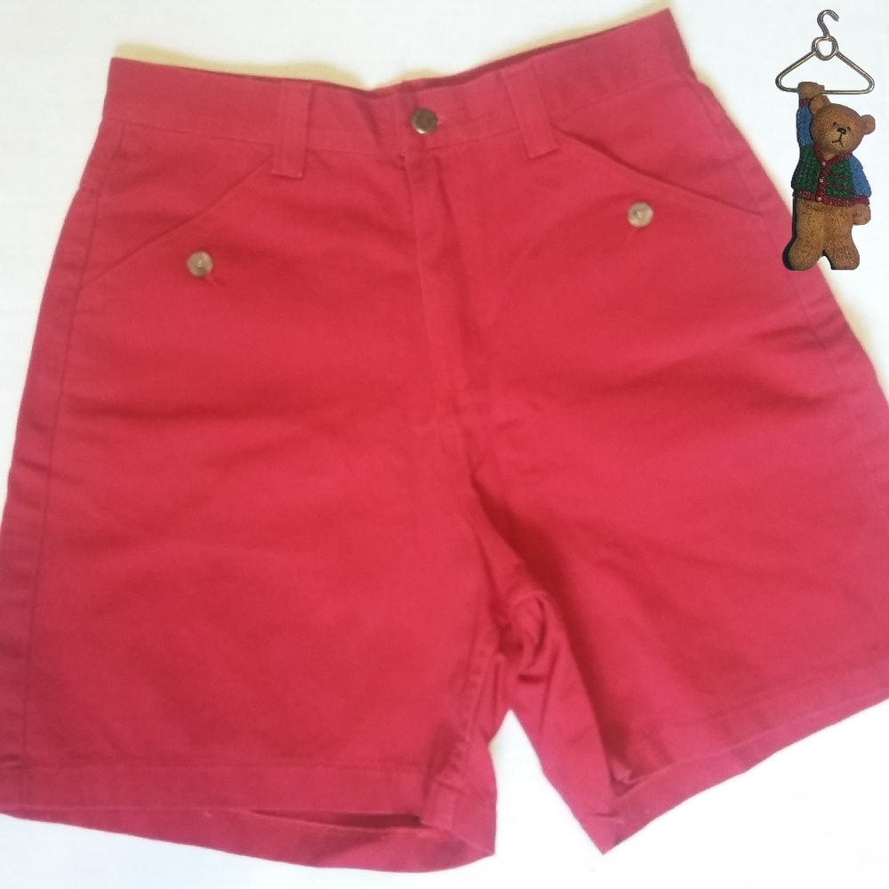 NWT Lee red chino shorts